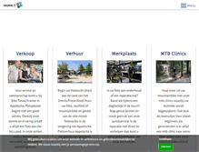 Tablet Screenshot of fietsservice.nl